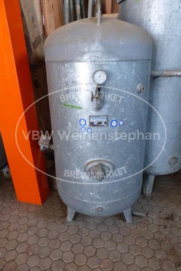 Used pressure air tank