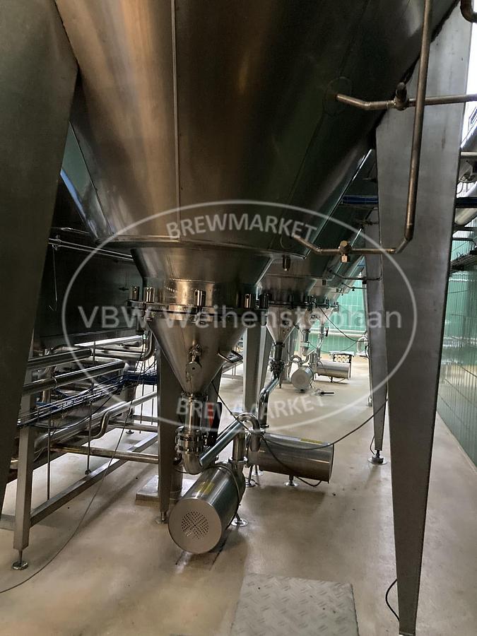 Used Yeast propagation plant; Years of manufacture: 1979–2007