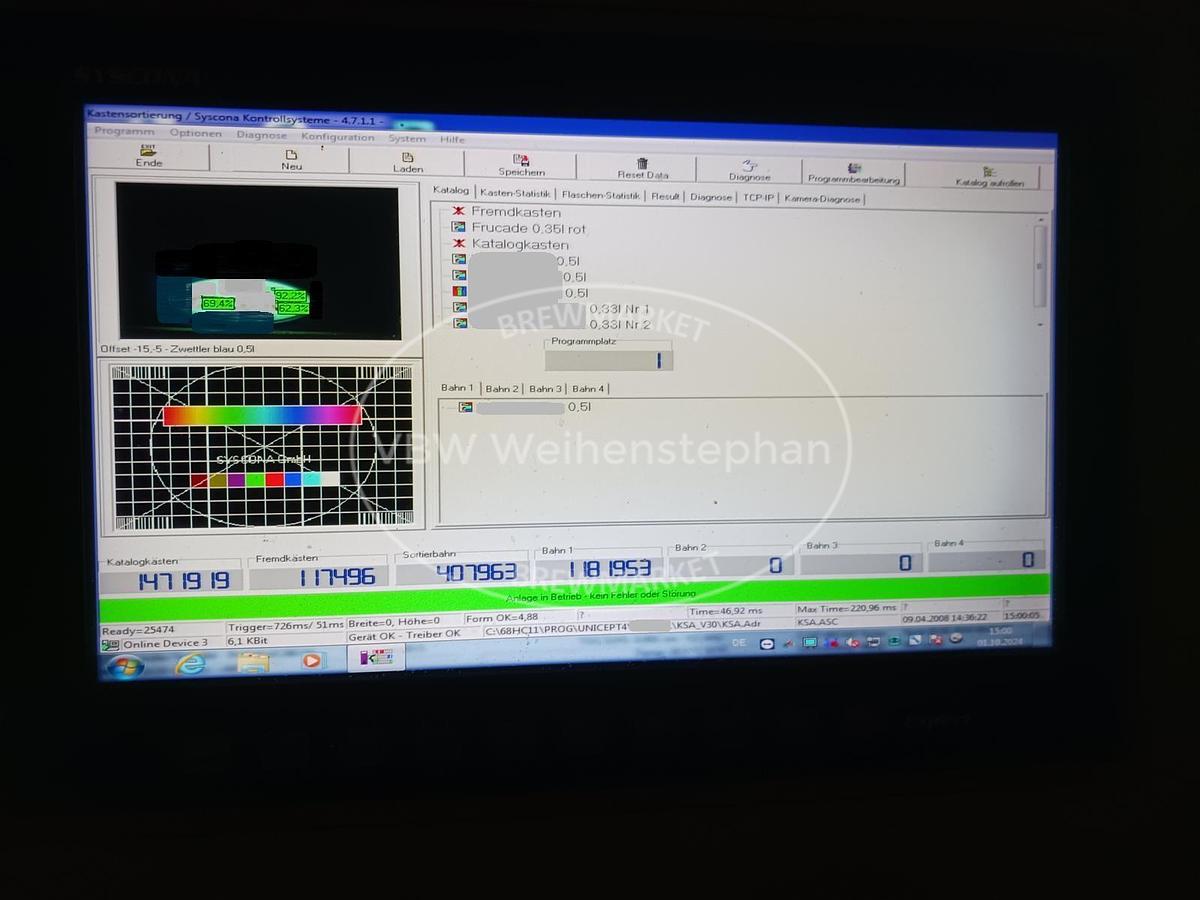 Used Empties inspection