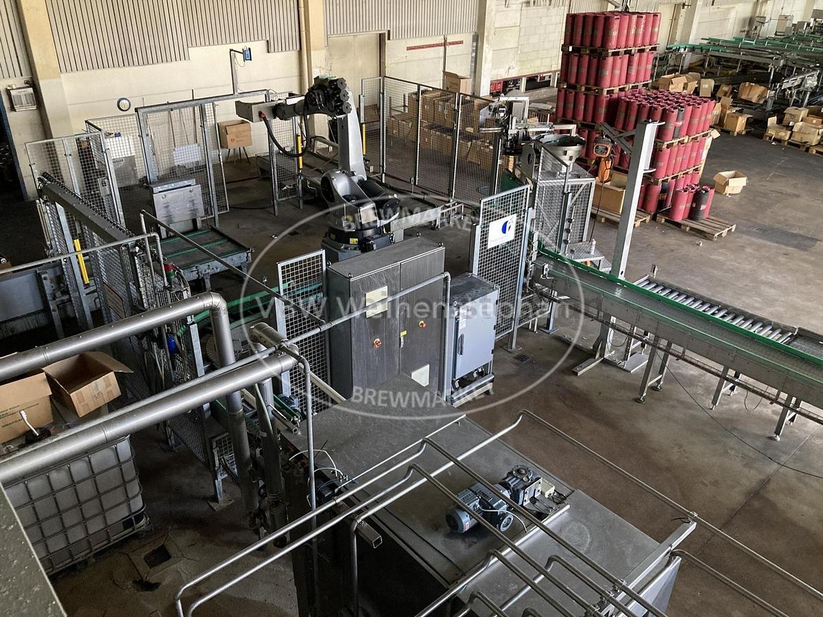Used Keg palletising