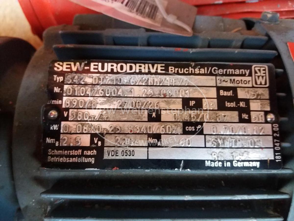 Used gear motor