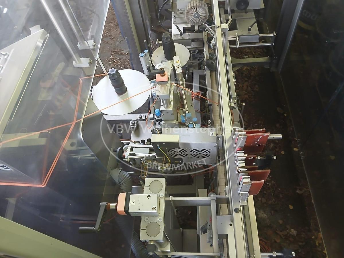 Used Adhesive label applicator