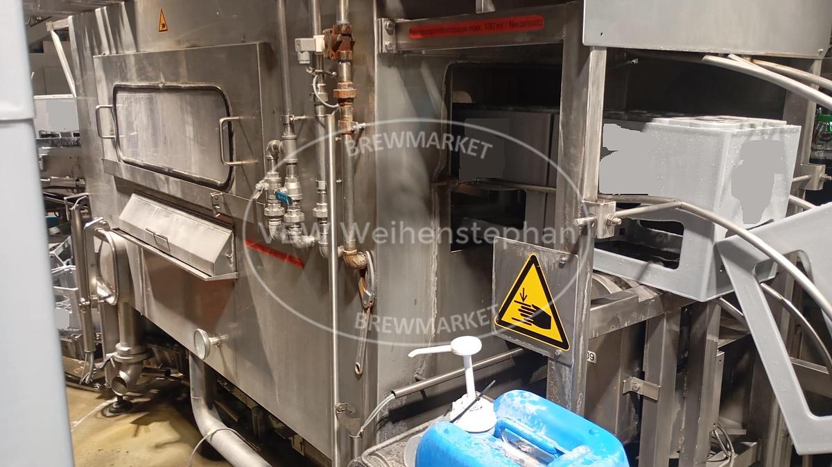 Used Glass bottle filling line
