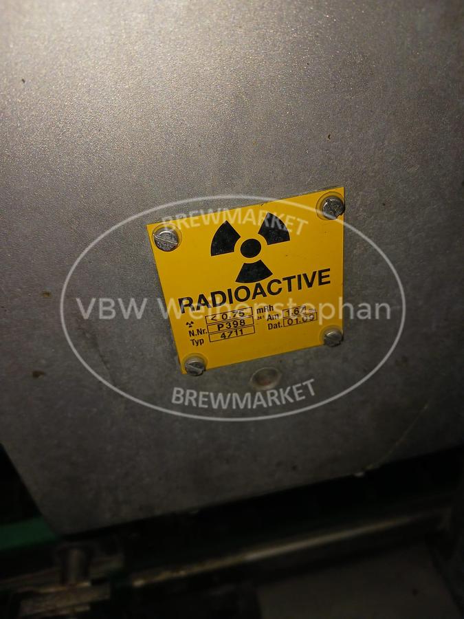 Used Level, label and closure inspection