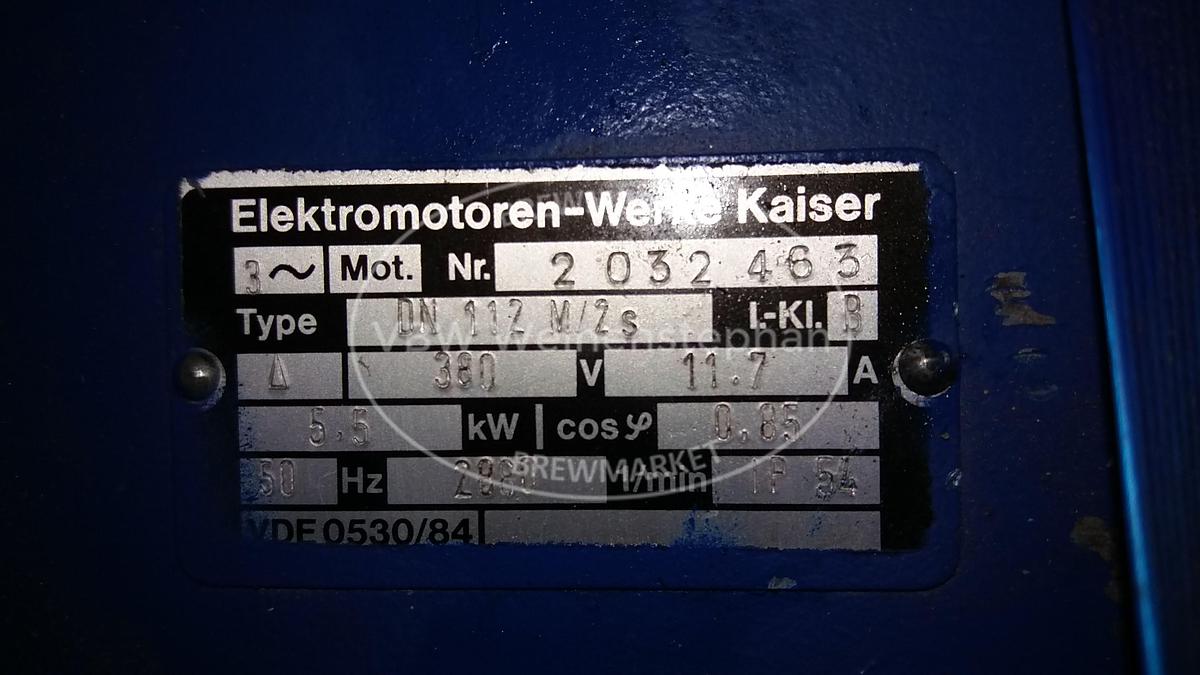 Used gear motor