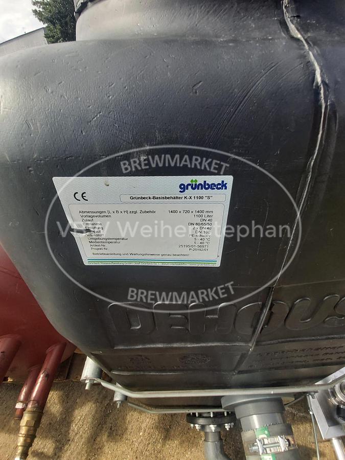 Used water container