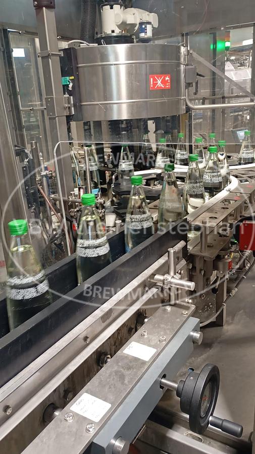 Gebraucht Glasflaschenabfülllinie
