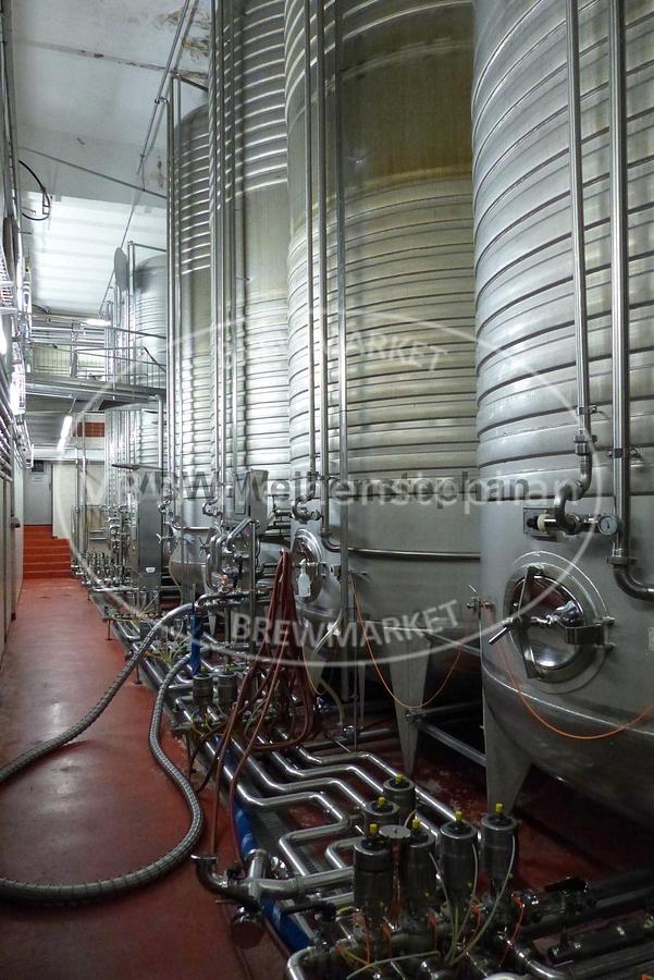Used bright beer cellar