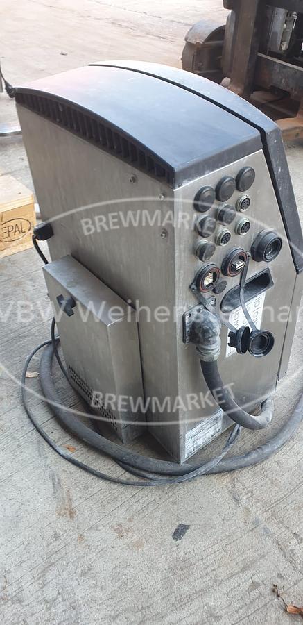 Used label coding printer