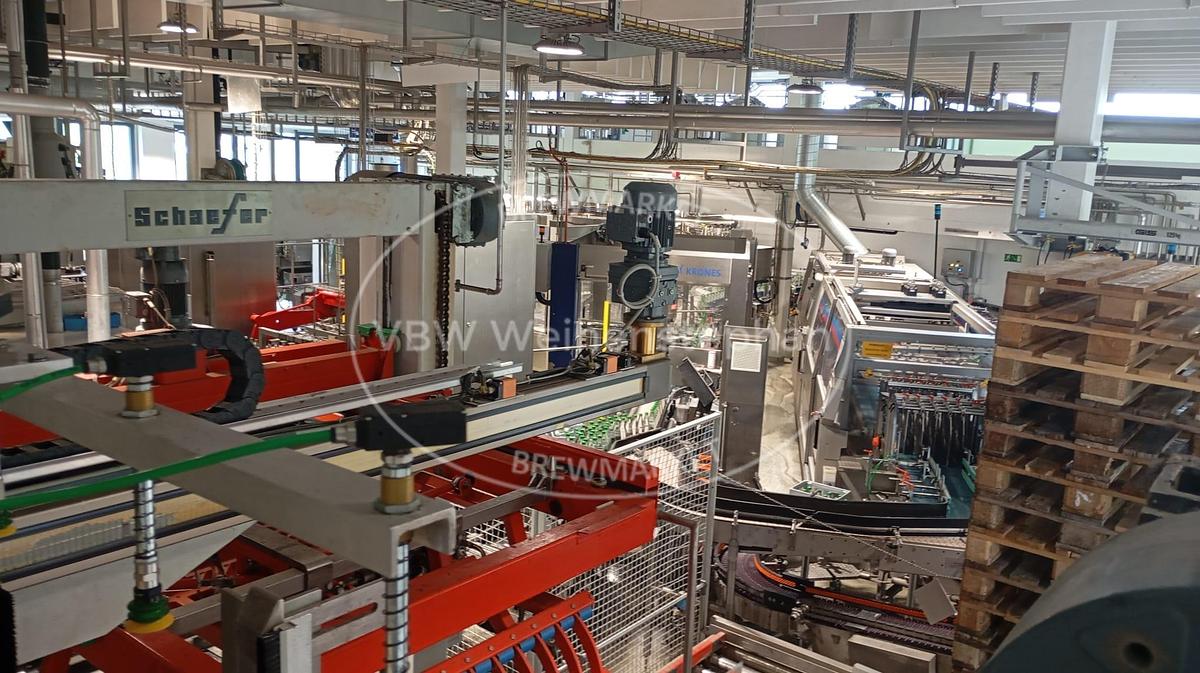 Used PET bottle filling line