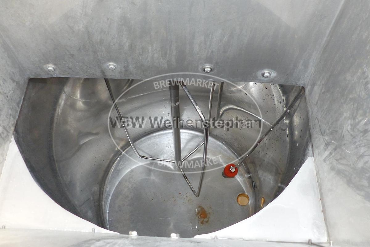 Used Kieselgur dosing vessel