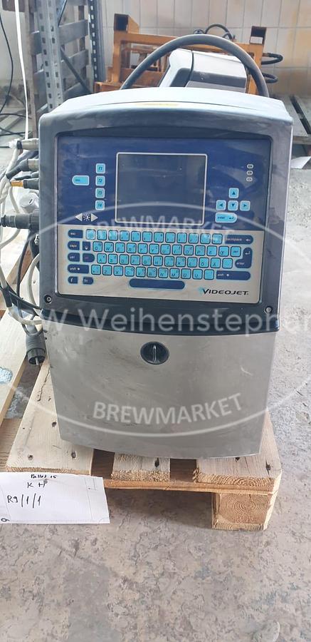 Used label coding printer