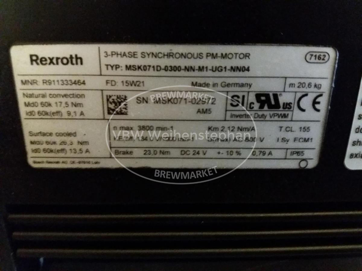 Used Electro servomotor