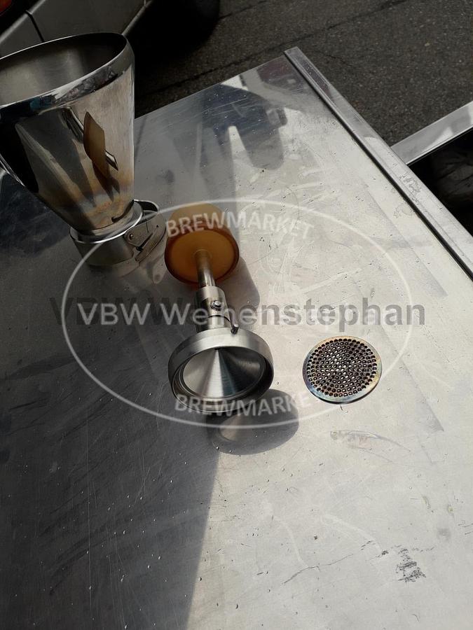 Used Vacuumfilter with sieve