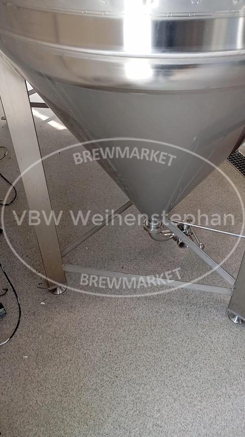 Gebraucht zylindrokonische Gär- und Lagertanks (ZKG, 2 Stück)