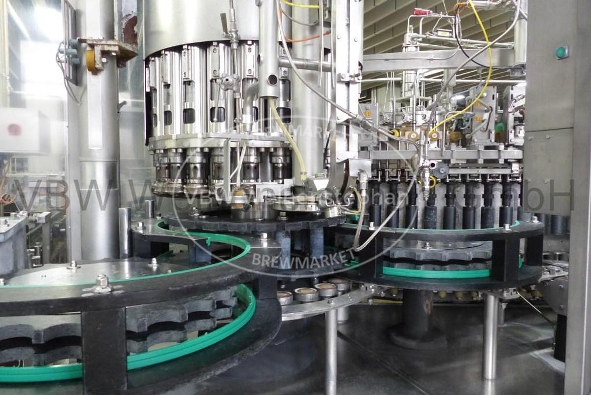 Used bottle filler and capper