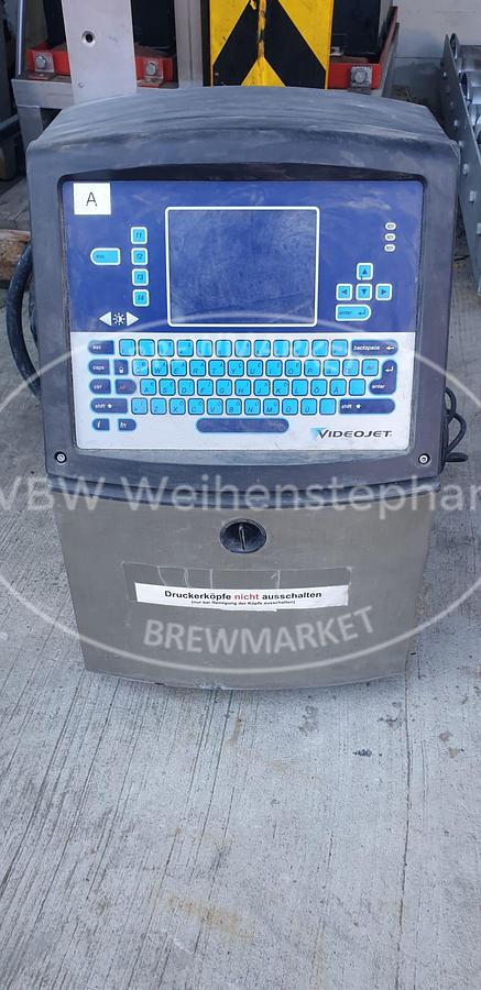 Used label coding printer