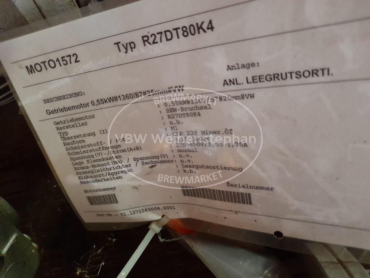 Used Gear motor