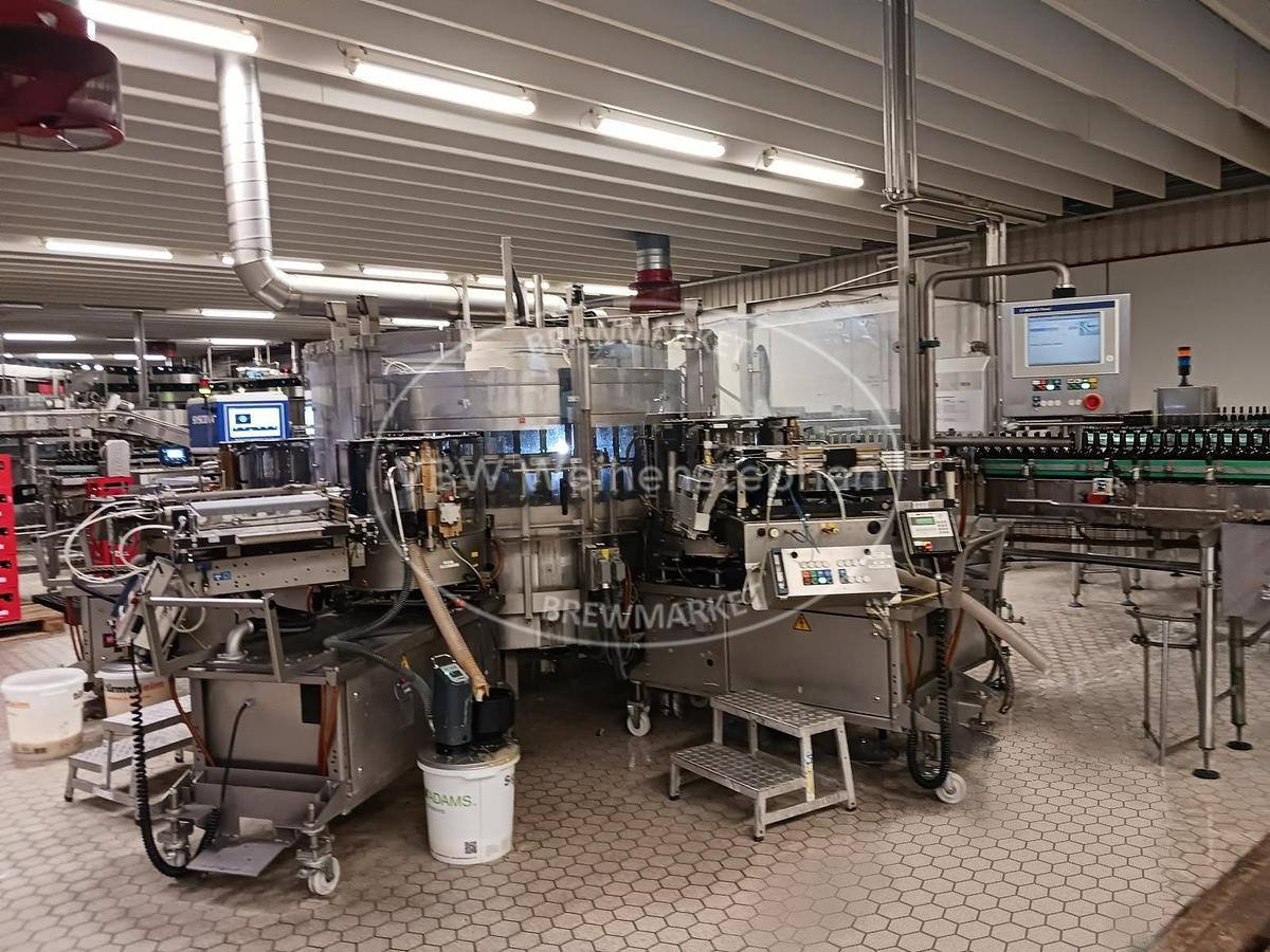 Gebraucht Abfüllinie für Mehrweg-Glasflaschen