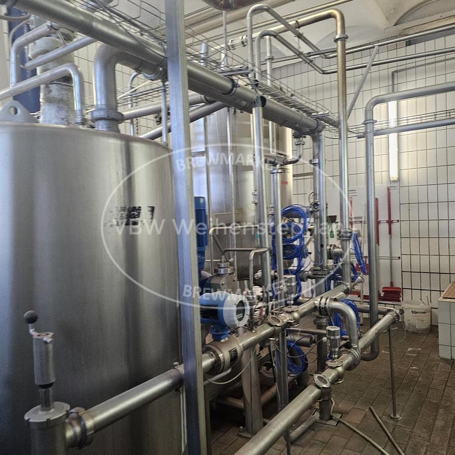 Used PVPP filtration plant