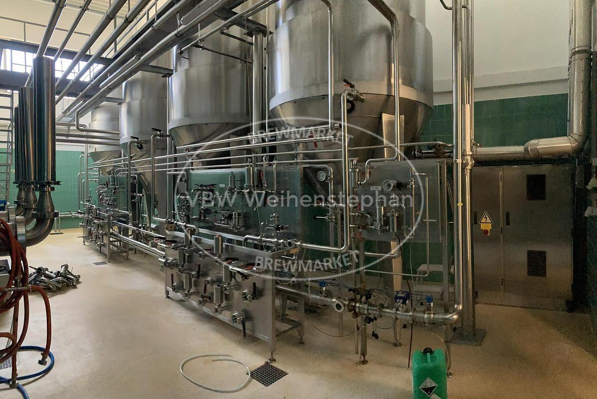 Used Yeast propagation plant; Years of manufacture: 1979–2007