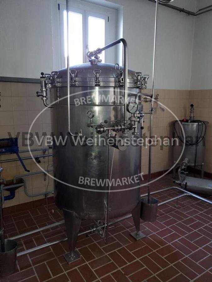 Used Wort sterilisation tank