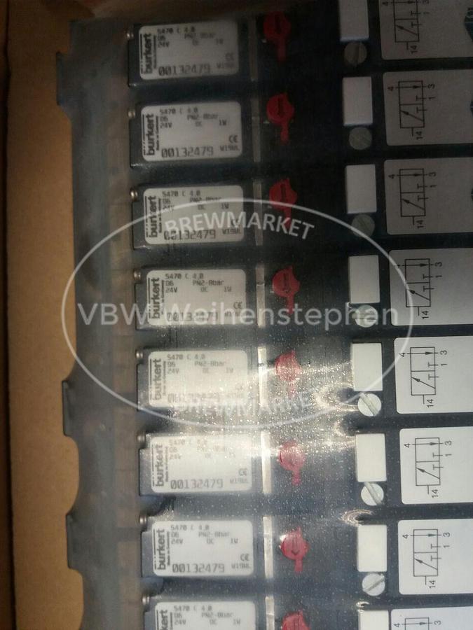 Used modular electrical valve block