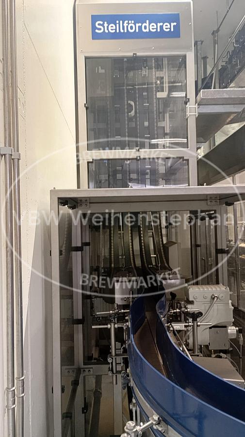 Used PET bottle filling line