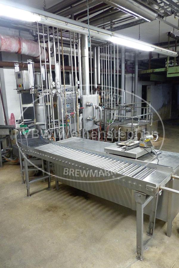Used keg filling machine
