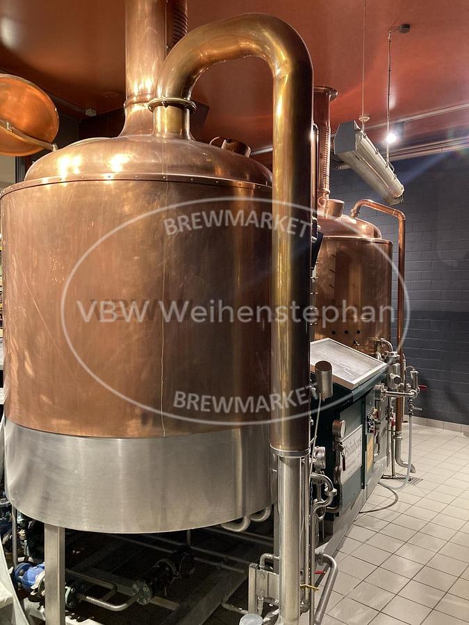 Used 2 vessel brewhouse with whirlpool
