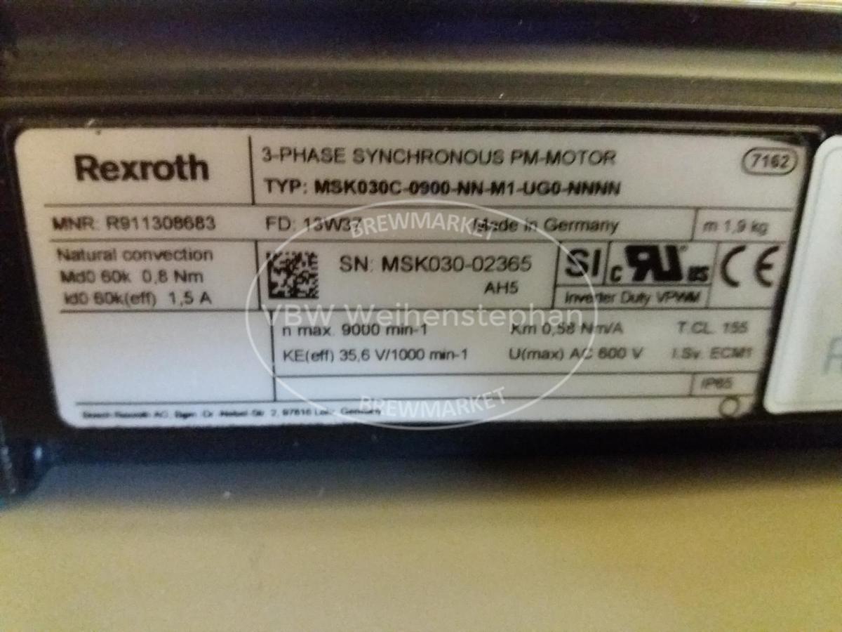 Used Electro servomotor