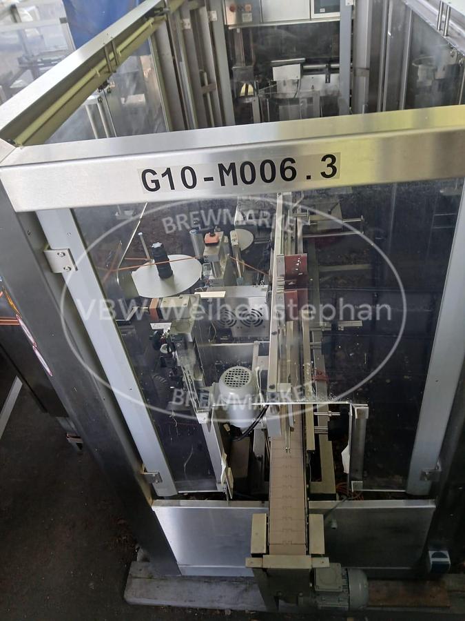 Used Adhesive label applicator