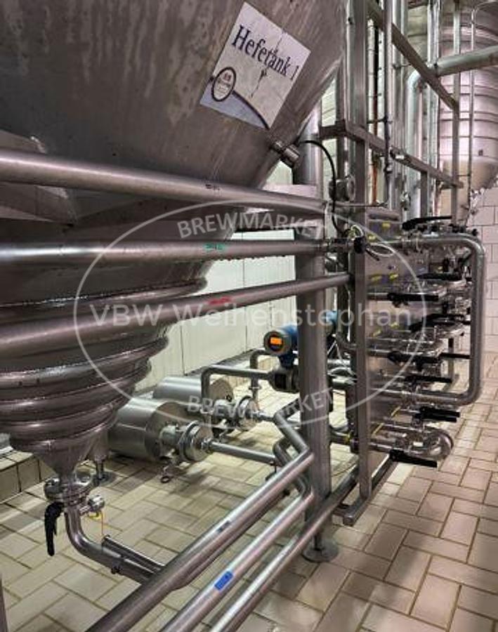 Used Yeast management system (2 tanks)