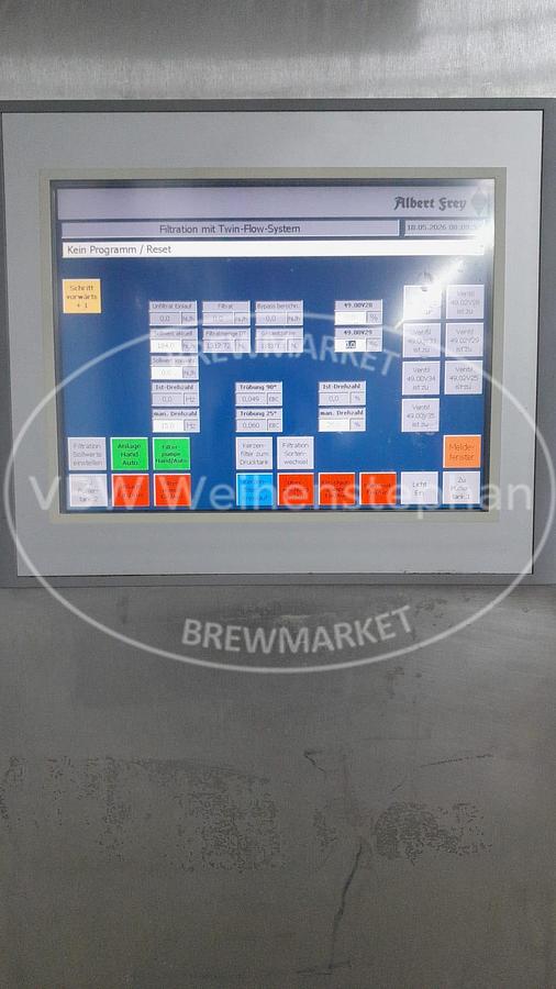 Used Beer filtration plant