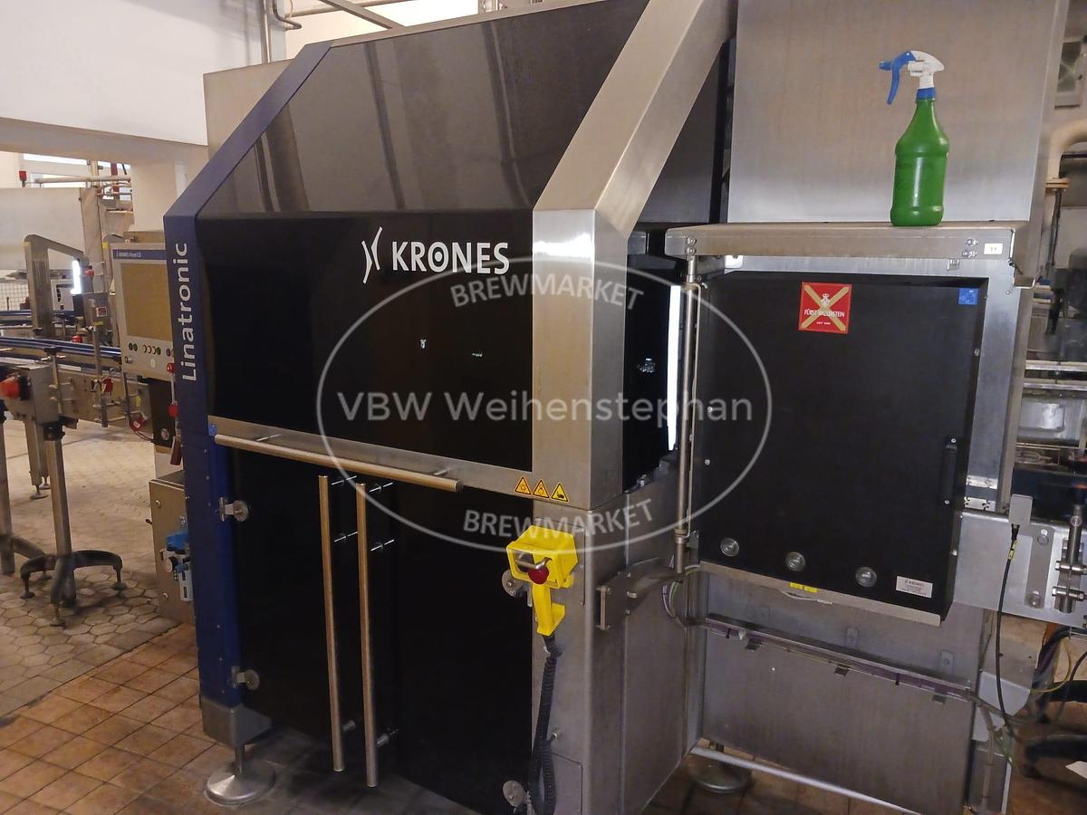 Used Glass bottle filling line