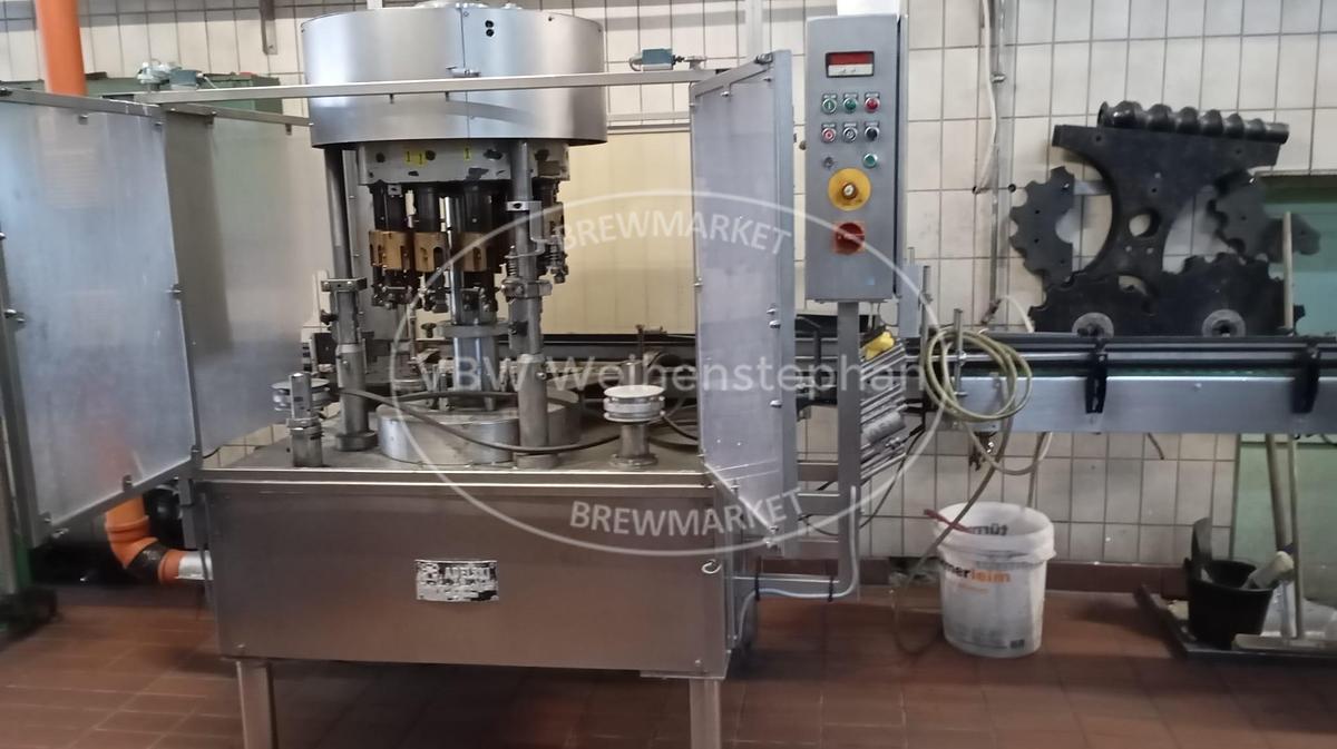 Used Glass bottle filling line