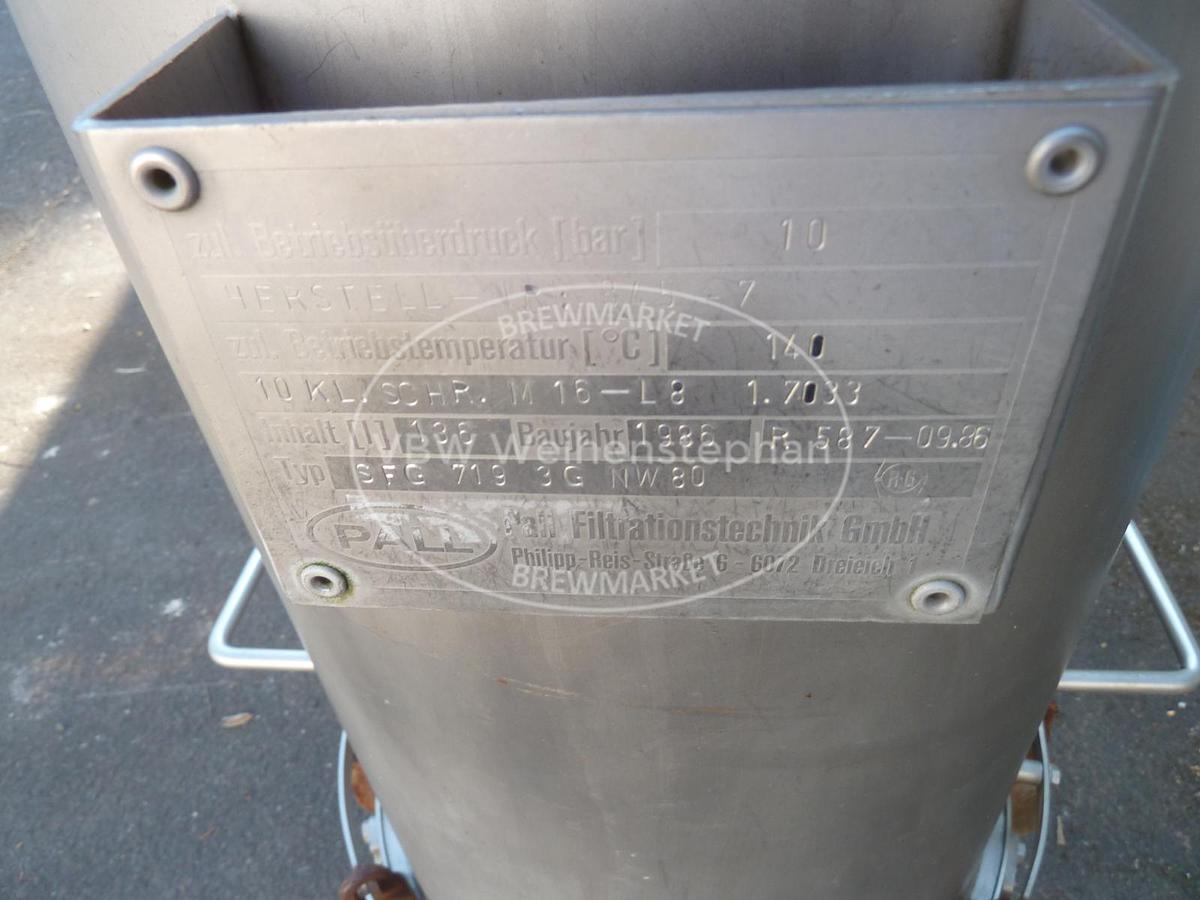 Used Trap filter housing