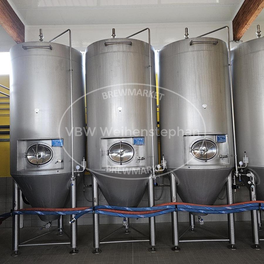 Used fermentation- storage-, and pressure tanks [16 pcs.]