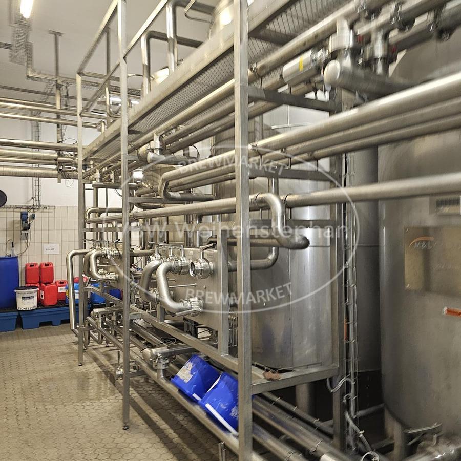 Gebraucht Bierfiltrations- und Pasteurisierungsanlage
