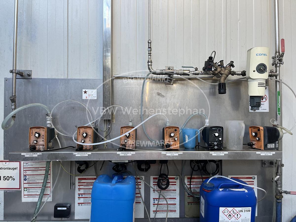 Used bottle washing machine