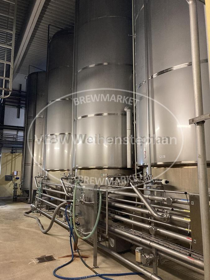 Used Mixing tank system (with 3 tanks)