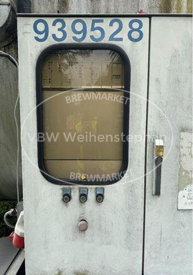 Used CO2 storage tank