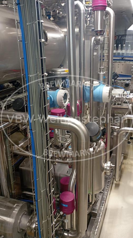 Used PET bottle filling line