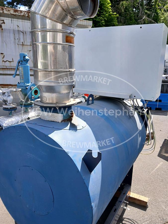 Used steam boiler