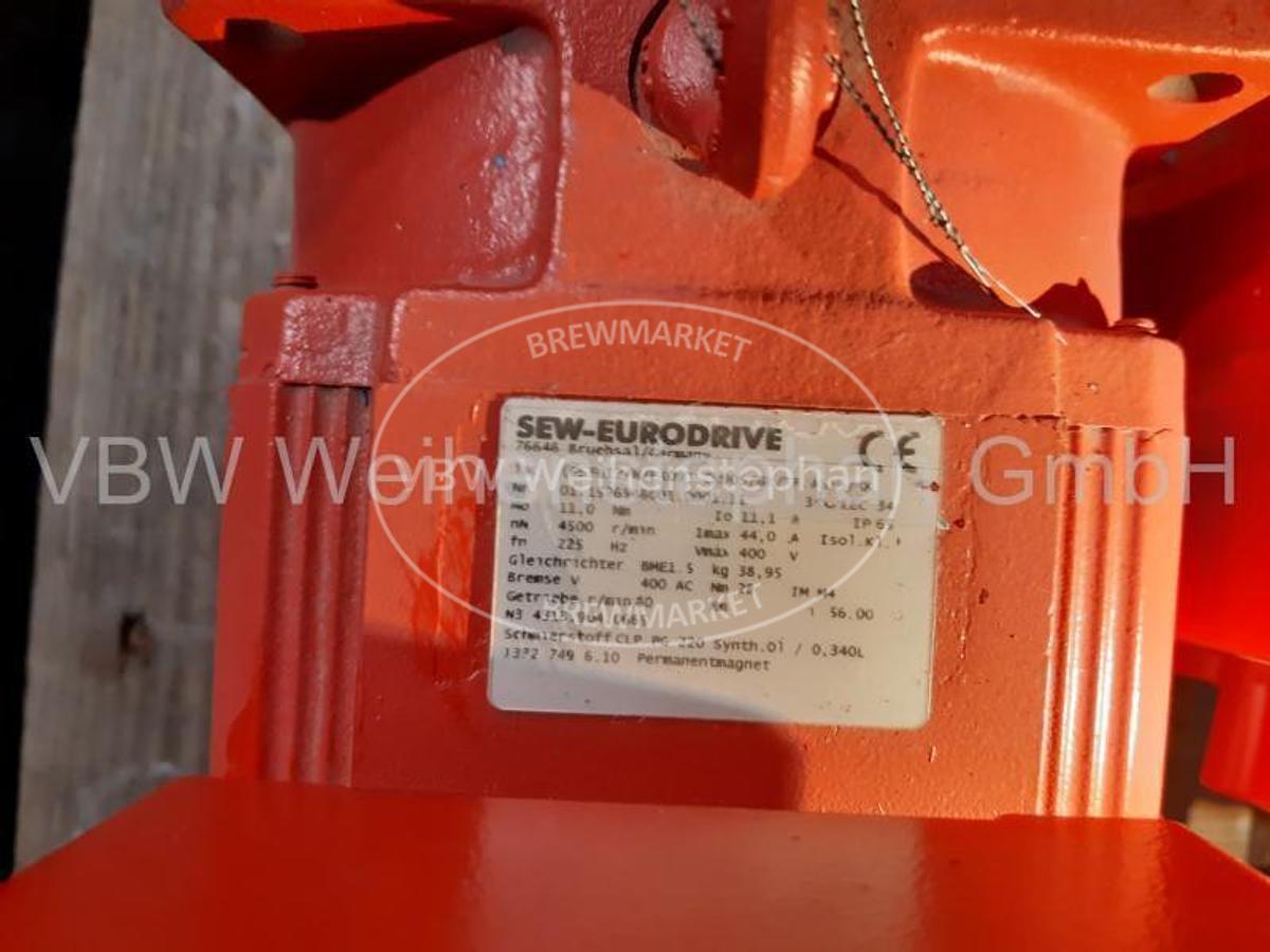 Used geared motor