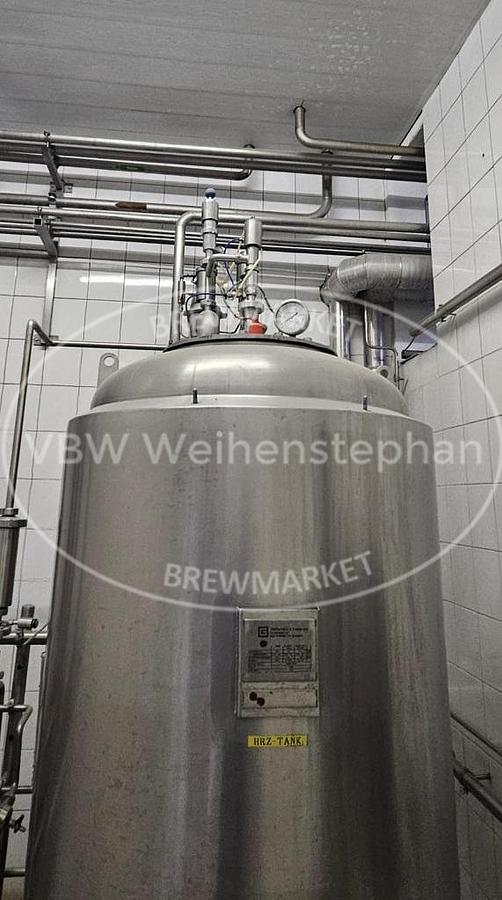 Used yeast tank