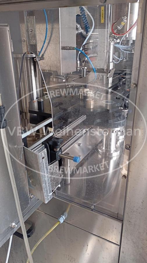 Used Glass bottle rinser, filler and capper