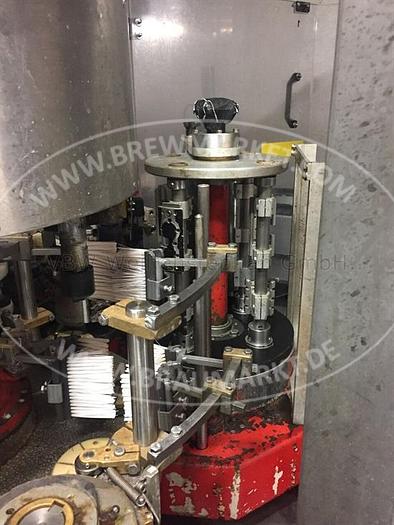 Gebraucht Etikettiermaschine / Etikettierer für Bügelverschlussflaschen