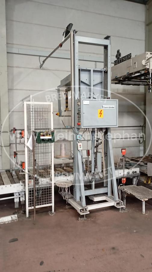 Used Glass bottle filling line