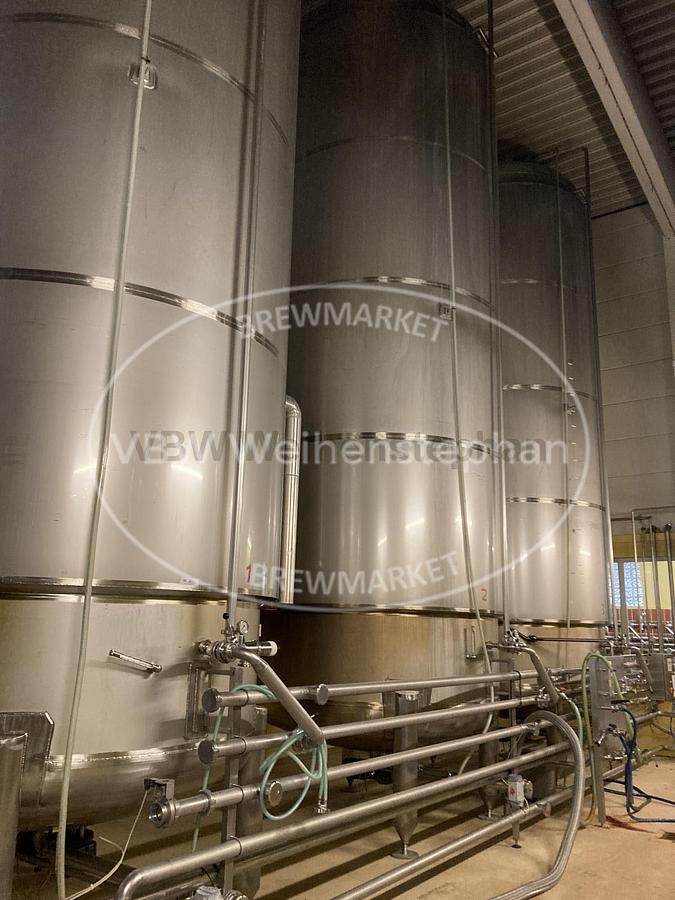 Used Mixing tank system (with 3 tanks)